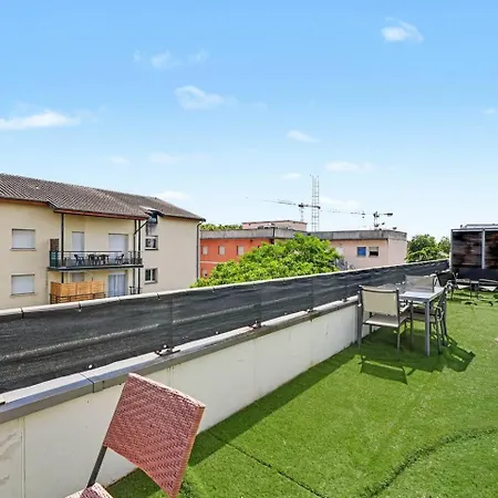 Apartment Grand Duplex T4 • Terrasse • Parking • Centre Toulouse