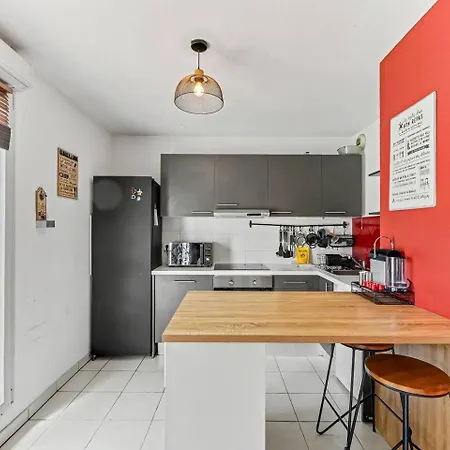 Apartment Grand Duplex T4 • Terrasse • Parking • Centre Toulouse