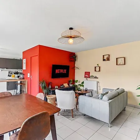 Grand Duplex T4 • Terrasse • Parking • Centre Apartment *